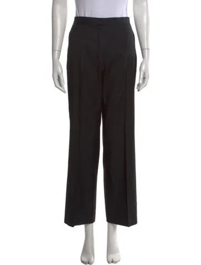 Pre-owned Jil Sander Wide Leg Pants In Black