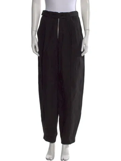 Pre-owned Jil Sander Wide Leg Pants In Black