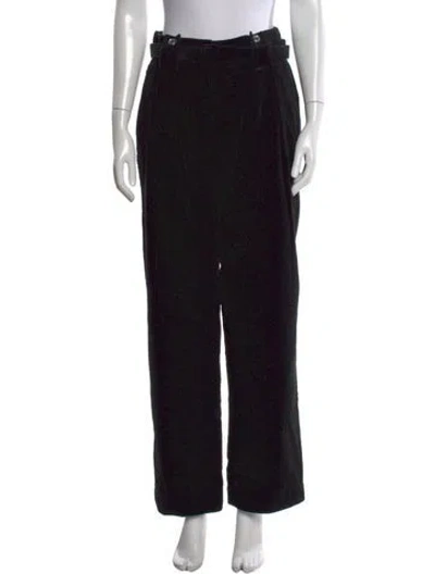 Pre-owned Jil Sander Wide Leg Pants In Black