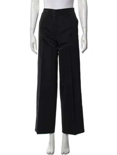 Pre-owned Jil Sander Wide Leg Pants In Black