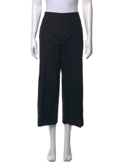 Pre-owned Jil Sander Wide Leg Pants In Black