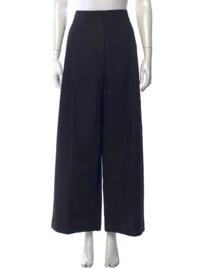 Pre-owned Jil Sander Wide Leg Pants In Black