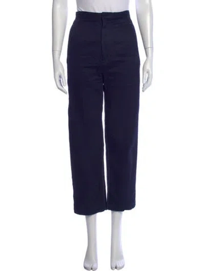 Pre-owned Jil Sander Wide Leg Pants In Blue