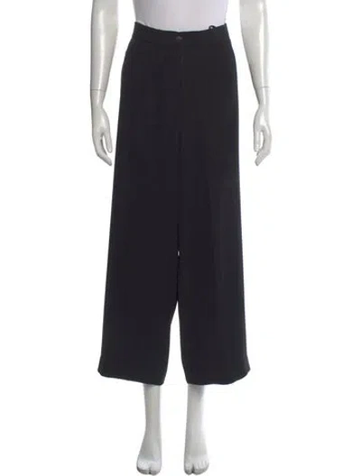 Pre-owned Jil Sander Wide Leg Pants In Blue