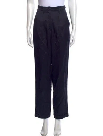 Pre-owned Jil Sander Wide Leg Pants In Blue