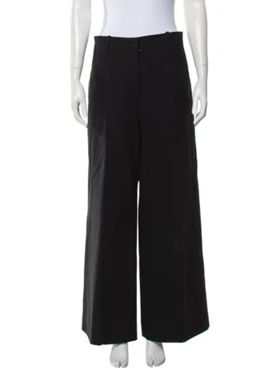 Pre-owned Jil Sander Wide Leg Pants In Gray