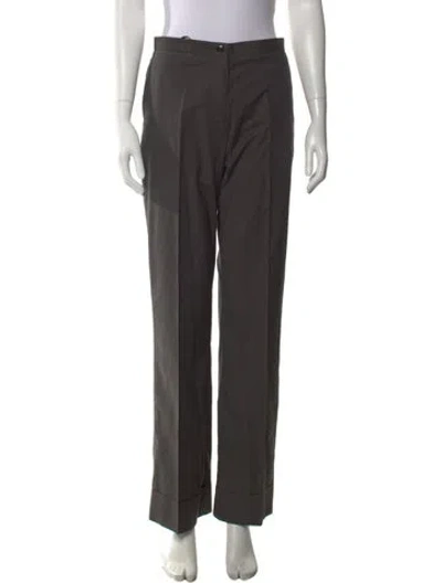 Pre-owned Jil Sander Wide Leg Pants In Gray