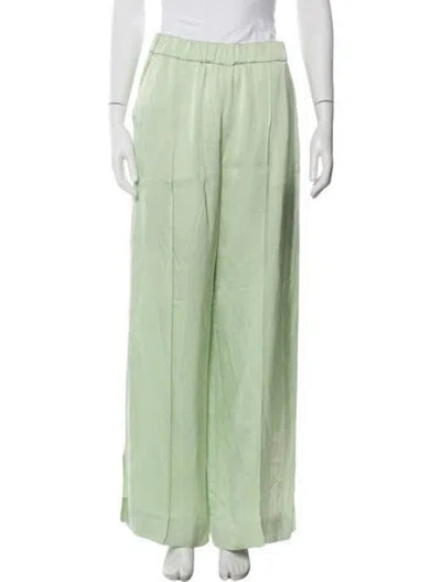 Pre-owned Jil Sander Wide Leg Pants In Green