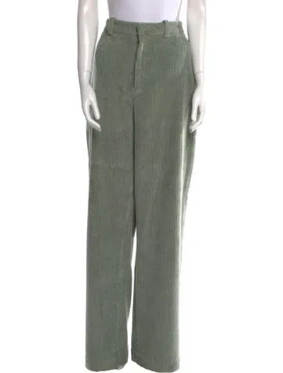Pre-owned Jil Sander Wide Leg Pants In Green