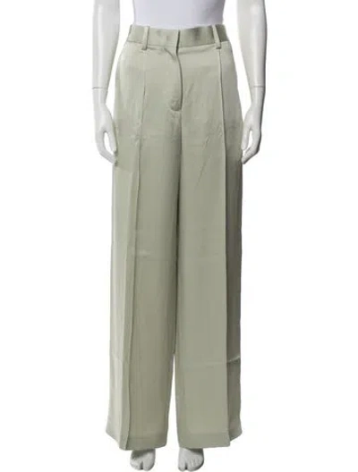 Pre-owned Jil Sander Wide Leg Pants In Green