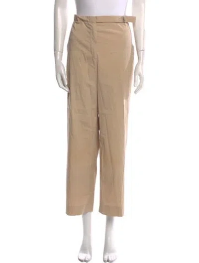Pre-owned Jil Sander Wide Leg Pants In Neutral