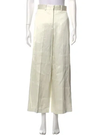 Pre-owned Jil Sander Wide Leg Pants In Neutral