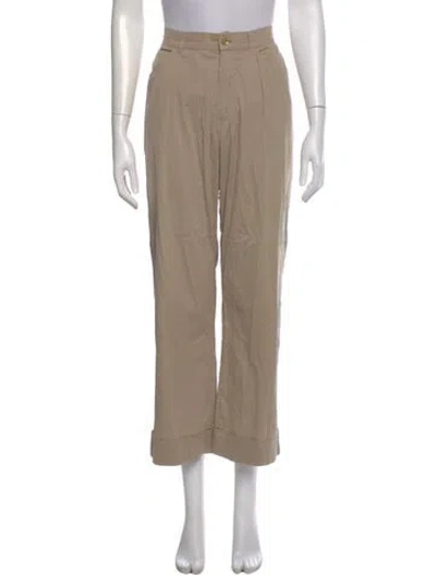 Pre-owned Jil Sander Wide Leg Pants In Neutral