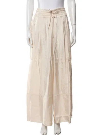 Pre-owned Jil Sander Wide Leg Pants In Neutral