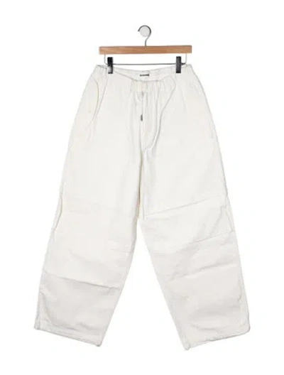 Pre-owned Jil Sander Wide Leg Pants In Neutral