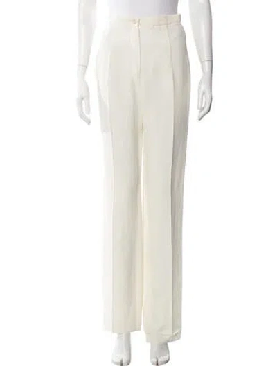 Pre-owned Jil Sander Wide Leg Pants In Neutral