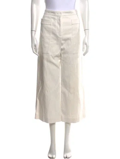 Pre-owned Jil Sander Wide Leg Pants In Neutrals