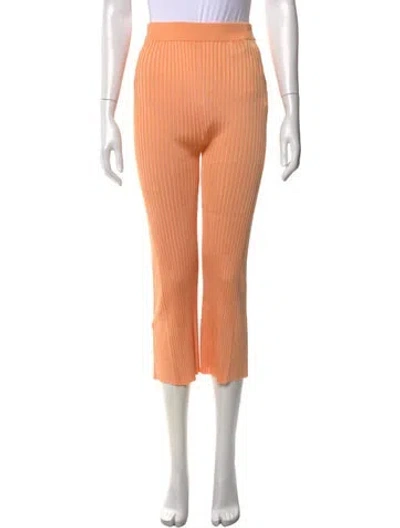 Pre-owned Jil Sander Wide Leg Pants In Orange