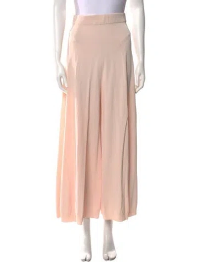 Pre-owned Jil Sander Wide Leg Pants In Pink