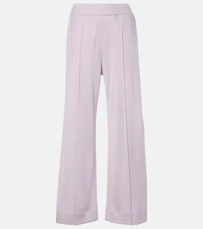Jil Sander Wide-leg Pants In Purple