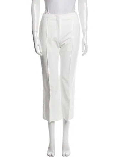 Pre-owned Jil Sander Wide Leg Pants In White