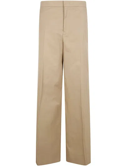 JIL SANDER JIL SANDER WIDE LEG TROUSERS CLOTHING