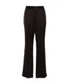 Jil Sander Wide-legged Casual Pants In Black