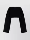 Jil Sander Wide Sleeves Wool Blend Cape