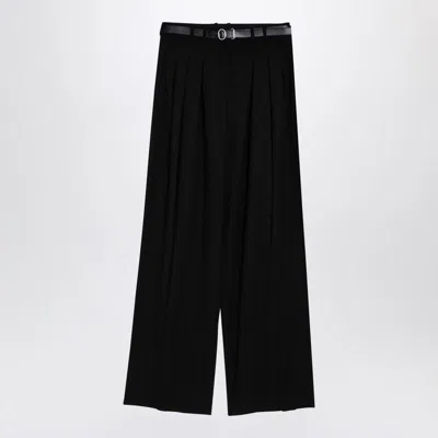 JIL SANDER JIL SANDER WIDE TROUSERS WITH BELT