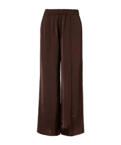 Jil Sander Wide-leg Pants In Brown