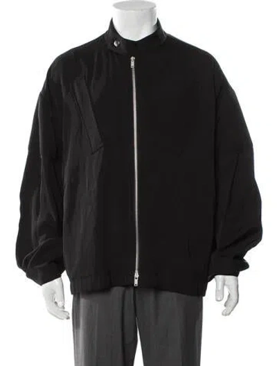 Pre-owned Jil Sander Windbreaker In Black