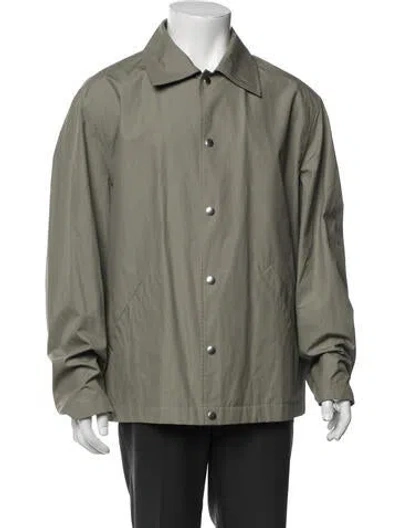 Pre-owned Jil Sander Windbreaker In Green