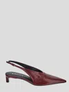Jil Sander Women Leather Slingback