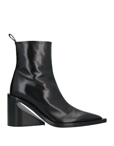 Jil Sander Ankle Boots In Black