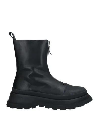 Jil Sander Ankle Boots In Black