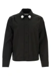 Jil Sander Cotton Shirt With Button Front And Cuff Buttons In Black