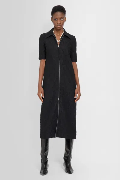 JIL SANDER WOMAN BLACK DRESSES