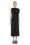 Jil Sander Woman Black Dresses In Black