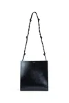 Jil Sander Engraved-logo Leather Shoulder Bag