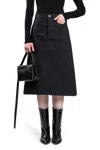 Jil Sander Gonna 90 In Black