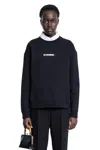 Jil Sander Cropped Swim Top In Black