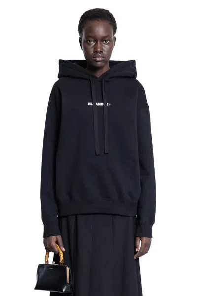 Jil Sander Woman Black Sweatshirts