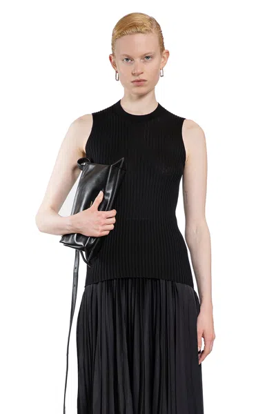 Jil Sander Woman Black Tops
