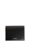 Jil Sander Woman Black Wallets & Cardholders In Black