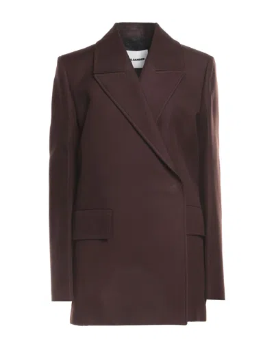 Jil Sander Suit Jackets In Brown