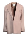 Jil Sander Single-breasted Blazer Jacket In Beige