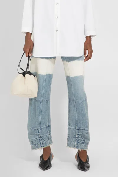 Jil Sander Woman Blue Jeans