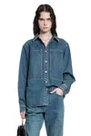 Jil Sander Woman Blue Shirts In Blue