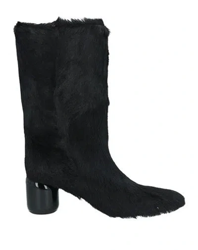 Jil Sander Woman Boot Black Size 6 Shearling