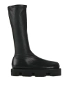 Jil Sander Woman Boot Black Size 8 Leather